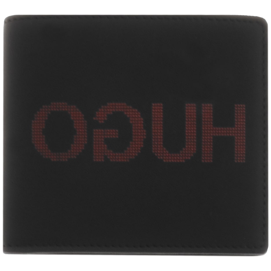 Alternative Image for ProductHUGO Record Coin Wallet Black1